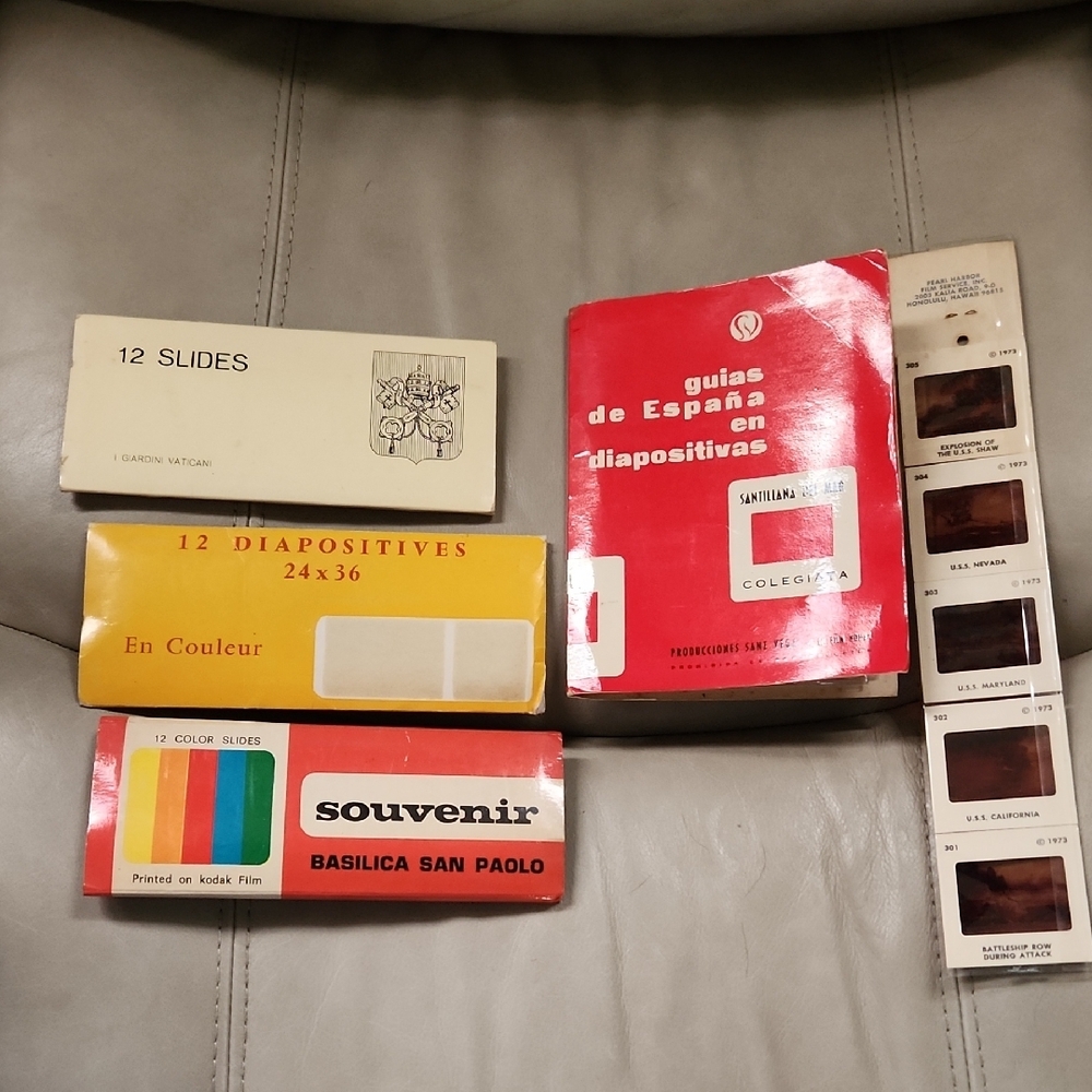 PHOTOGRAPERS*** Vintage Slide Collection Different Countries